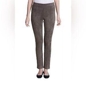 Andrew Marc Women’s Super Soft Stretch Faux Suede Pull On Pant Size M